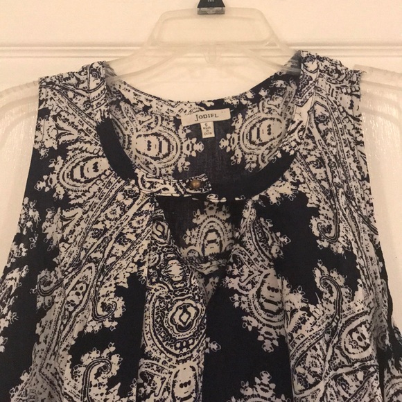 Flowing patterned boutique dress - Picture 2 of 2